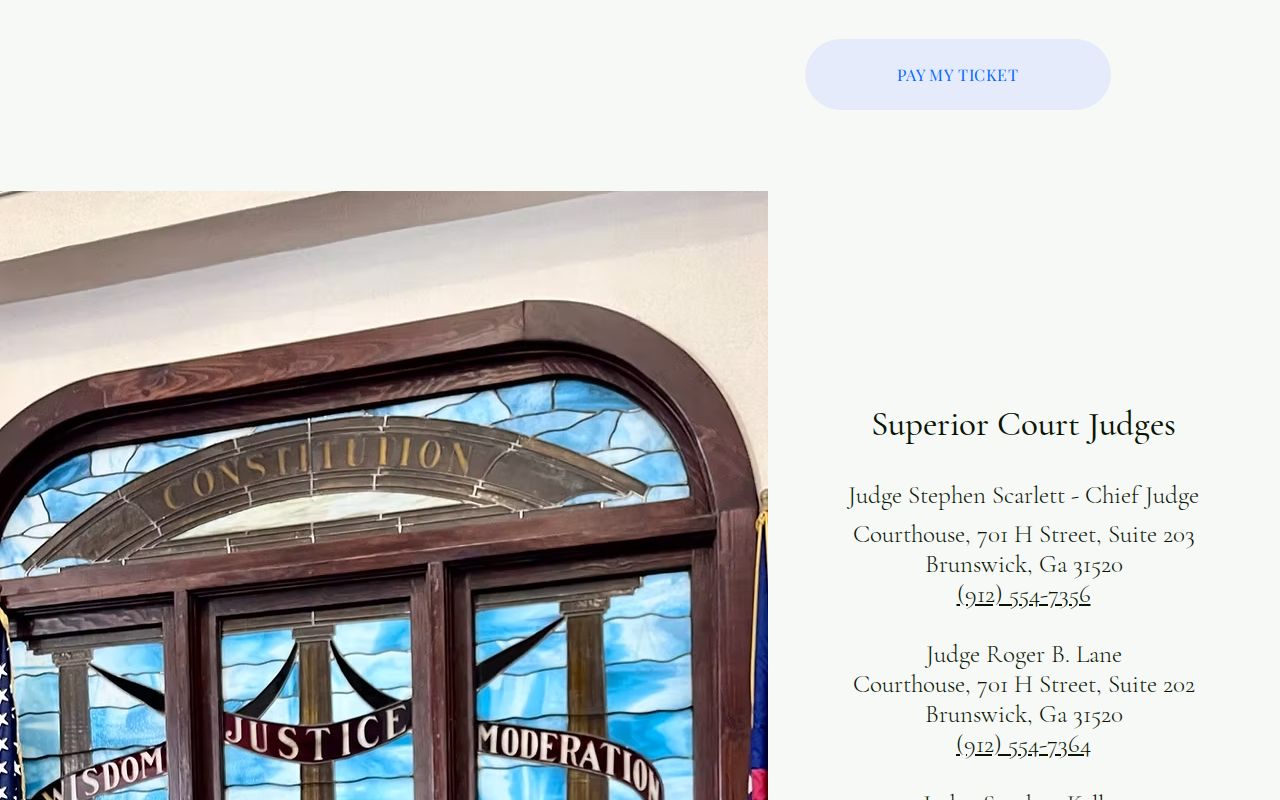 Appling County criminal docket Superior Court resource